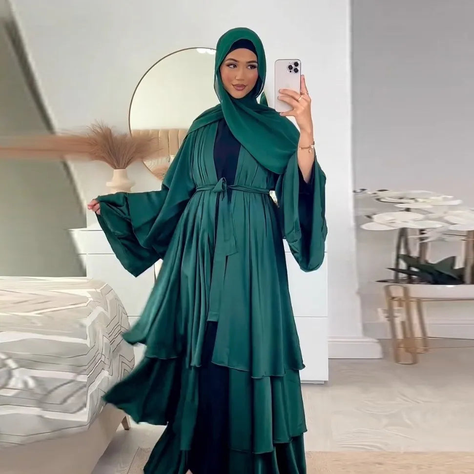 Layali Grace Open Abaya