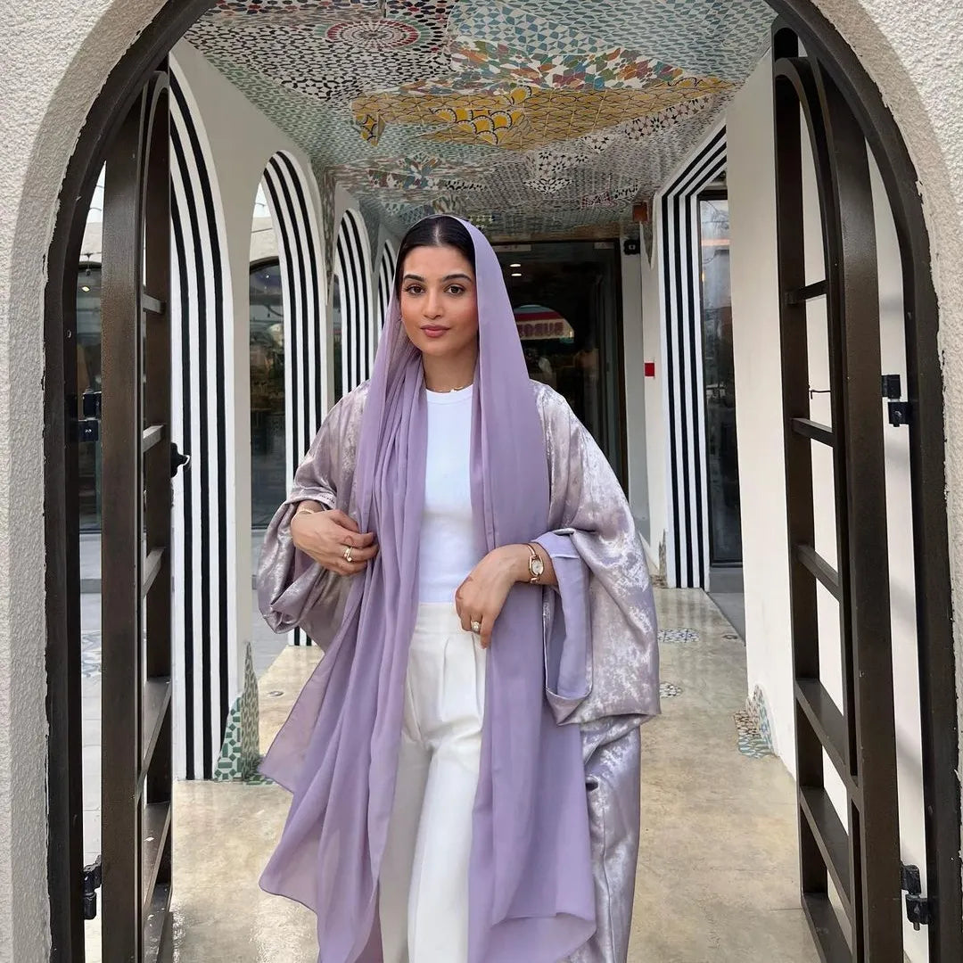 Amara Shimmer Luxe Abaya